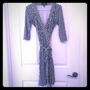 Blue green C Wonder wrap dress. XS